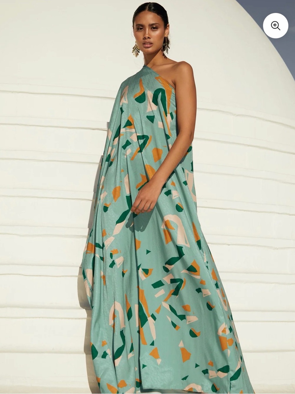 DiarraBlu Satu Dress in Saly Vert